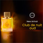 a bottle of new arrival club de nuit oud
