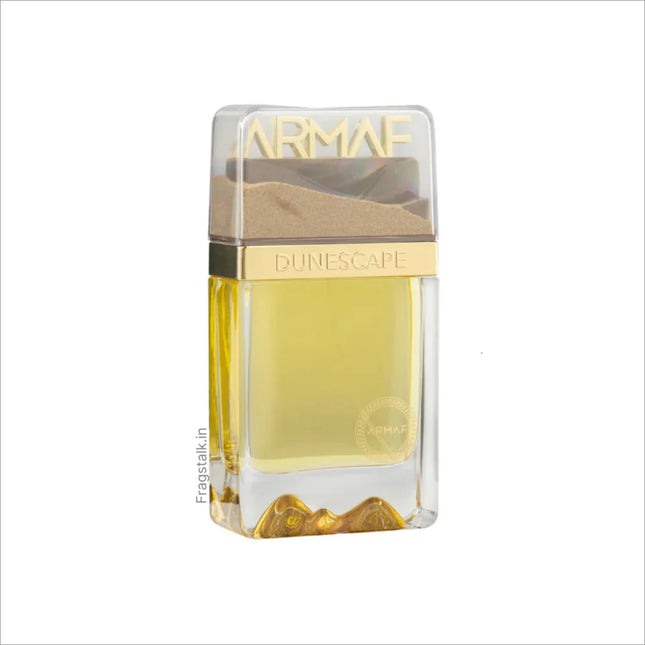 Armaf Dunescape Dubai 100ml Extrait De Parfum, a luxurious unisex extrait de parfum that combines refreshing citrus and sophisticated elegance.