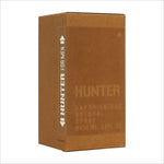 a brown box with the words hunter on it