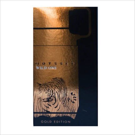 Armaf Odyssey Wild One Eau De Parfum 7ML - Woody Spicy Fragrance for Men - Trial Pack featuring the packaging showcasing its bold scent profile.