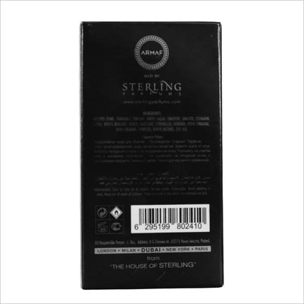 Packaging of Armaf Odyssey Homme Eau De Parfum 7ML - An exquisite oriental fragrance for men.