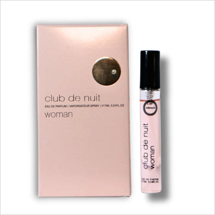 Armaf Club De Nuit Women Eau De Parfum 7ML - Floral Fruity Long-Lasting fragrance for Women - Elegant bottle showcasing a floral fruity fragrance.