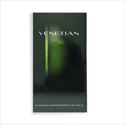 Armaf Venetian Eau De Parfum 7ml in elegant packaging, featuring a citrus aromatic fragrance ideal for men.