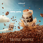 Elegant packaging of Armaf Odyssey Toffee Coffee Eau De Parfum, perfect for gifting a premium toffee fragrance for men.