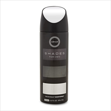 Armaf Deo Shades Black Colour 200ml, a premium 200ml body spray designed for a refreshing fragrance experience.