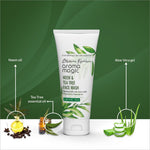 Aroma Magic Neem & Tea Tree Face Wash with 5% Niacinamide - Effective face wash targeting acne while nourishing skin with neem and tea tree oil.