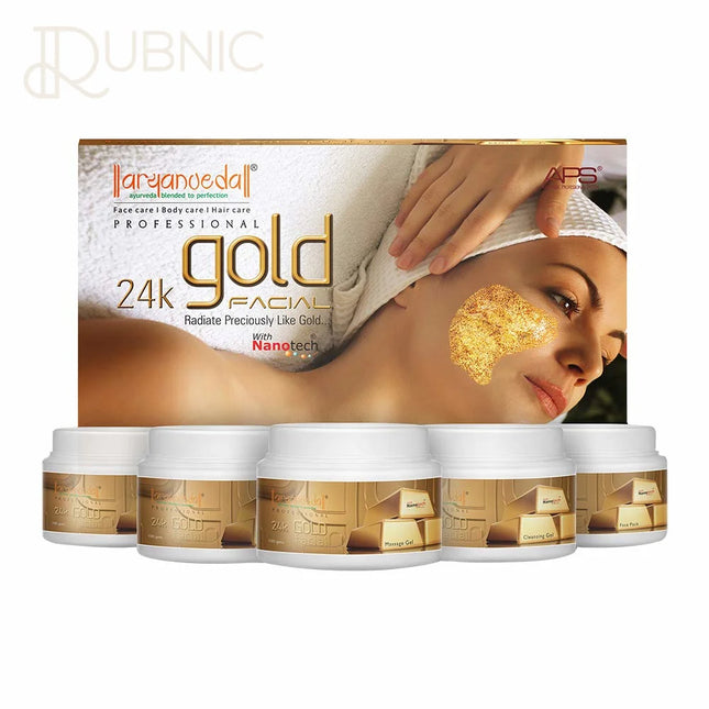 Aryanveda APS Gold Facial Kit for Deep Moisturization &