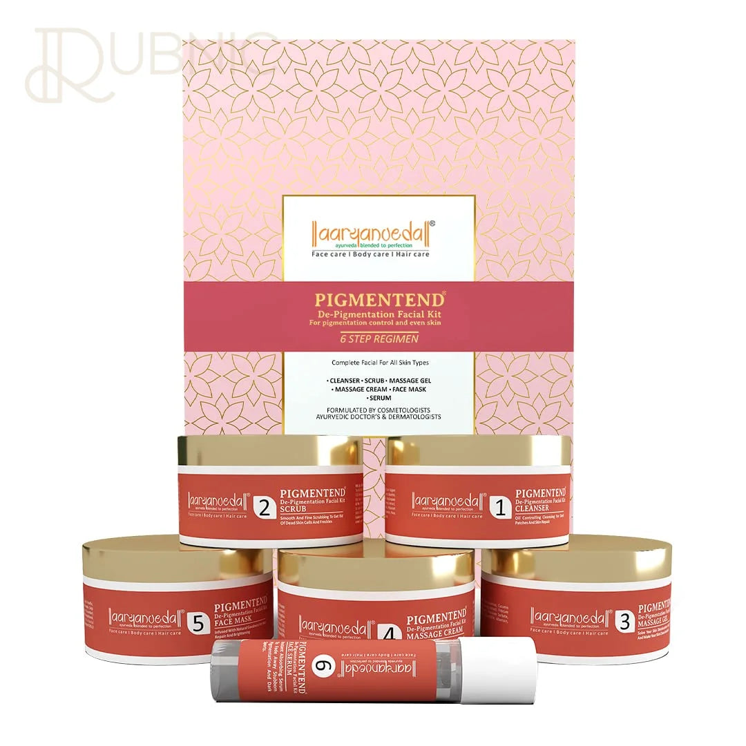 Aryanveda De-Pigmentation Facial Kit for Glowing Skin PACK