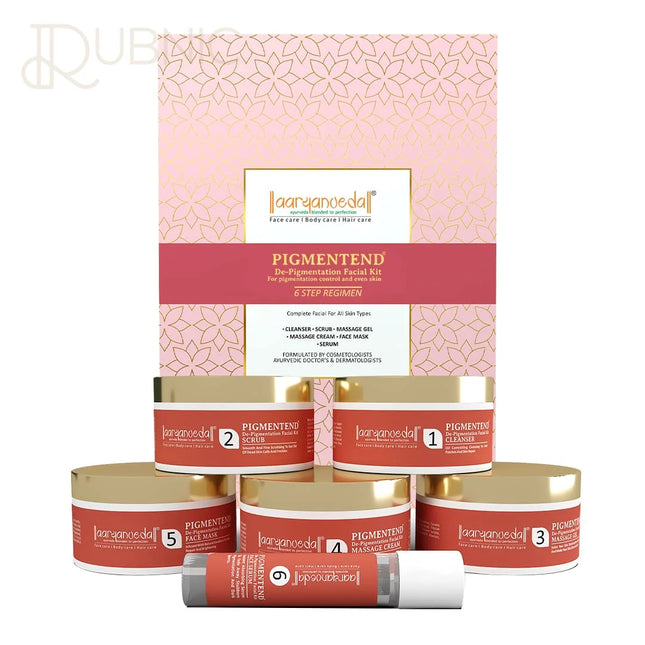 Aryanveda De-Pigmentation Facial Kit for Glowing Skin PACK