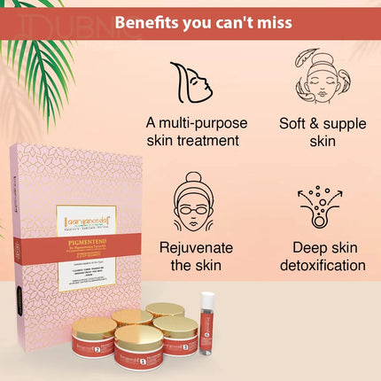 Aryanveda De-Pigmentation Facial Kit for Glowing Skin PACK