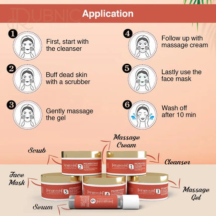 Aryanveda De-Pigmentation Facial Kit for Glowing Skin PACK