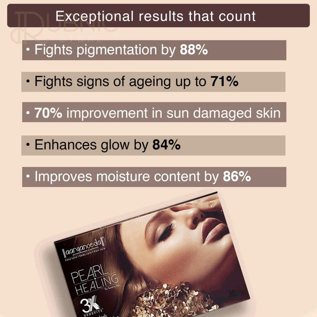 Aryanveda Pearl Healing 3X Home Spa Kit - FACIAL KIT