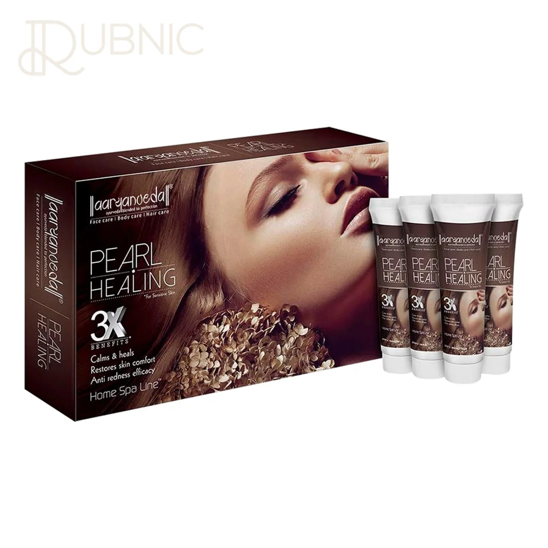 Aryanveda Pearl Healing 3X Home Spa Kit - FACIAL KIT