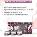 Aryanveda Wine Facial Kit for Soft Glowing & Brighter Skin