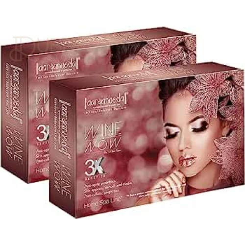 Aryanveda Wine Facial Kit for Soft Glowing & Brighter Skin