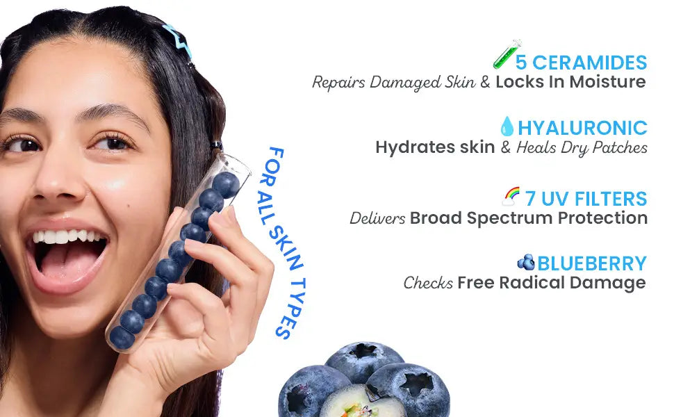 Dot & Key Blueberry Hydrate Barrier Repair Sunscreen SPF