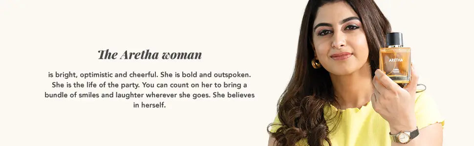 Ajmal Aretha Perfume 100ml - Bright Optimistic and Cheerful