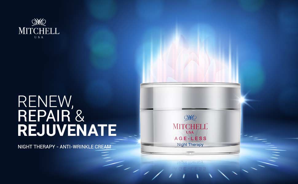 MITCHELL USA Night Therapy Anti-Aging Cream - For All Skin