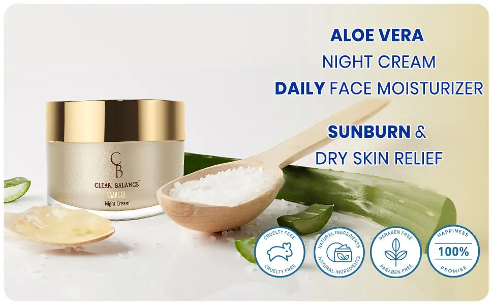 Clear Balance Saargol Day Cream - Enhance Skin Luminosity &