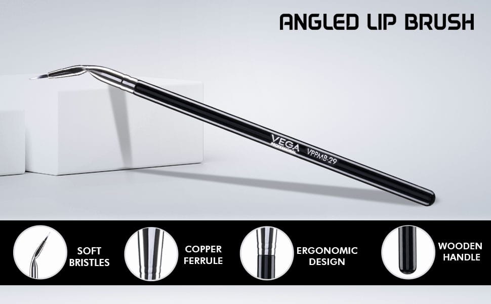 Vega Professional Angled Lip Brush VPPMB-29 - Precise