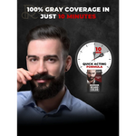 Beardo Beard Color For Men - Natural Black pack of 2 - BEARD