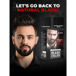 Beardo Beard Color For Men - Natural Black pack of 2 - BEARD