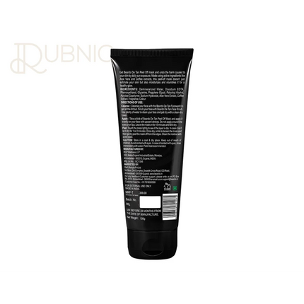 Beardo De-Tan Peel Off Mask - PEEL OFF MASK