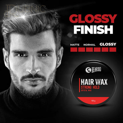 Beardo Hair Wax Strong Hold Crystal Gel Wax pack of 2 - hair