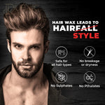 Beardo Hair Wax Strong Hold Crystal Gel Wax pack of 2 - hair