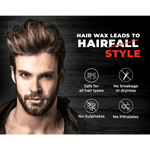 Beardo Hair Wax XXTRA STRONGHOLD Crystal Wax pack of 2 -