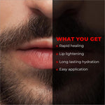 Beardo Lip Lightener for Men 7g | Non Tinted Lip Balm