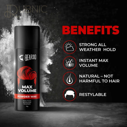 Beardo Max Volume Powder Wax pack of 2 - HAIR FIBER