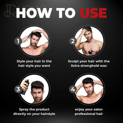 Beardo Strong Hold Hair Spray For Men - hair spray