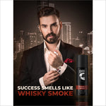 a man in a suit and tie holding a cigarette
