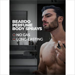 a shirtless man holding a razor in his hand