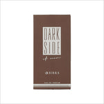 Dark Side EDP 100ml perfume box with minimalist branding by BIRRA, displaying product information and a stylish brown color.