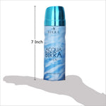 a bottle of deodorant on a white background
