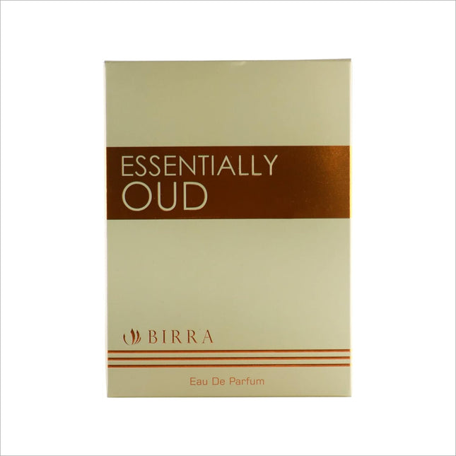 a white box with a brown stripe on it