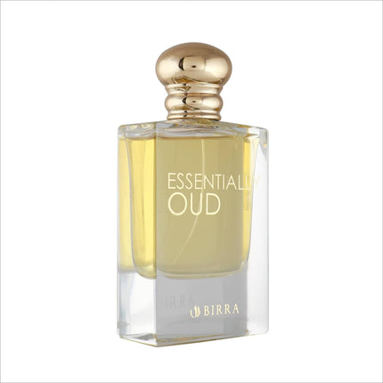 a bottle of perfume on a white background