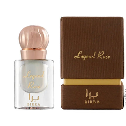 BIRRA Legend Rose fragrance bottle with box