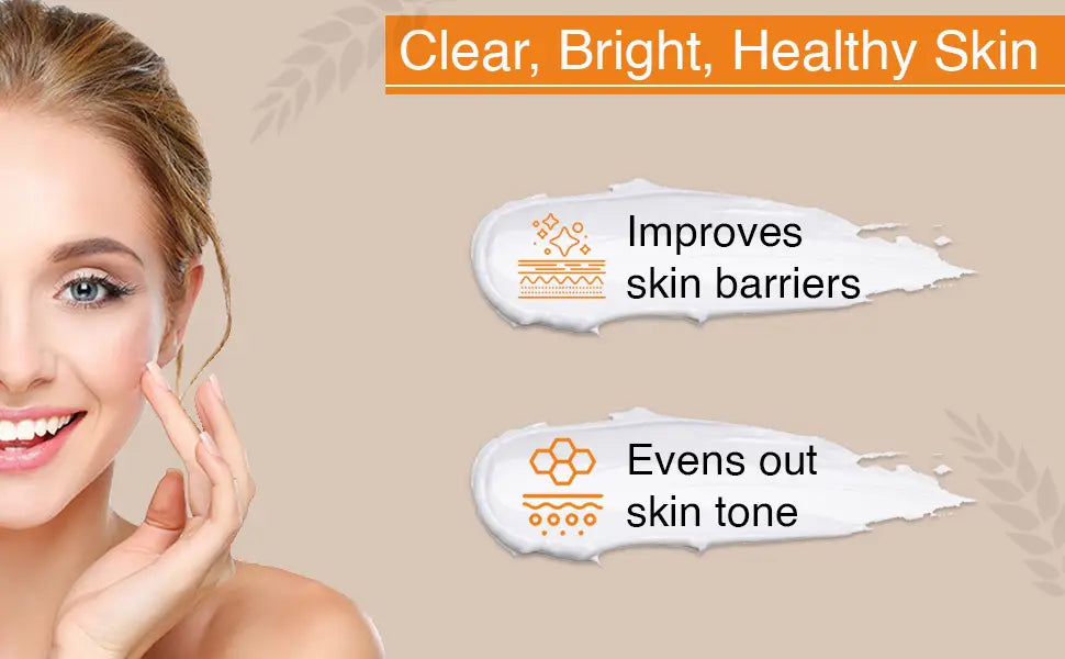 AARYANVEDA Acne-End Face Wash & Blemish-End Cream & Carrot