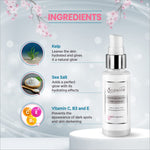 Spawake Face Serum in a professional skincare setting, emphasizing its brightening face serum features and high-quality formulation.