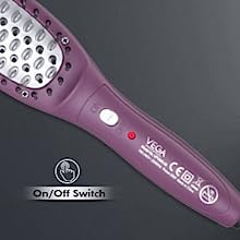 Vega Professional Mighty Mini Hair Straightener Brush