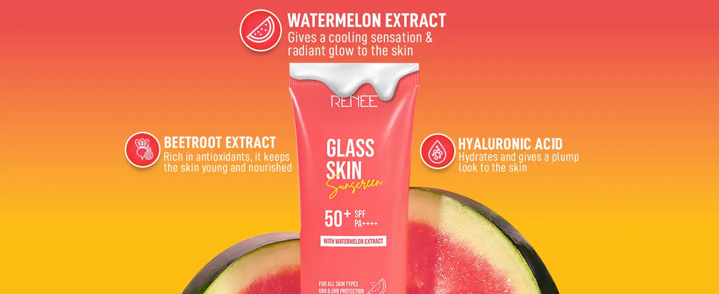 RENEE SPF 50 Lightweight Sunscreen for Oily Skin Hydrating