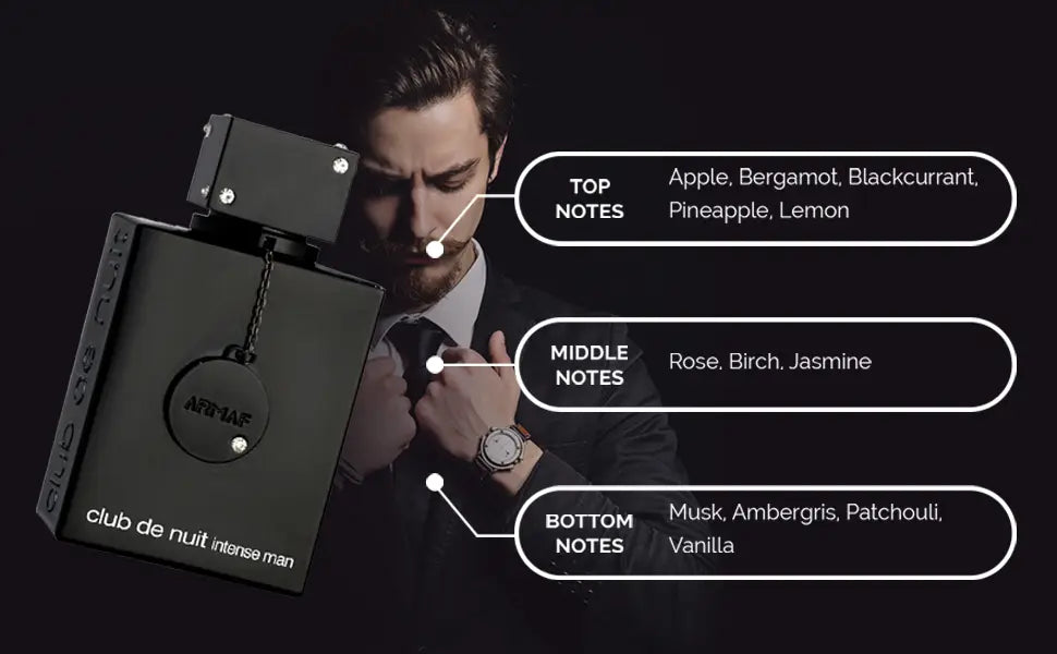 Armaf Club De Nuit Intense Eau De Toilette - Long-Lasting