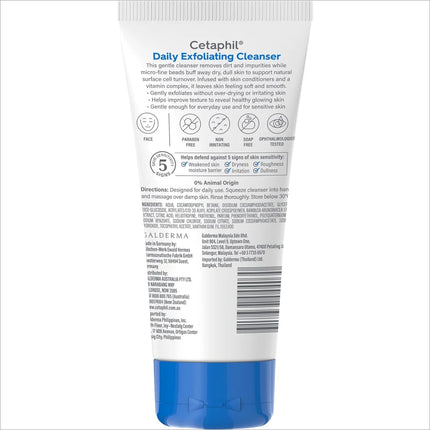 Cetaphil Face Wash Daily Exfoliating Cleanser 178 ml - FACE