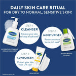 Cetaphil Hydrating Face Wash Cream to Foam Cleanser 236ml -