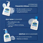 Cetaphil Hydrating Face Wash Cream to Foam Cleanser 236ml -