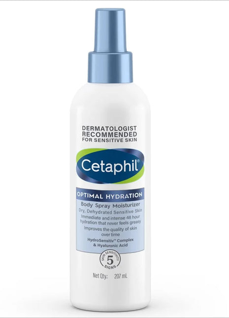 Cetaphil Optimal Hydration Body Spray Moisturizer 207ml -