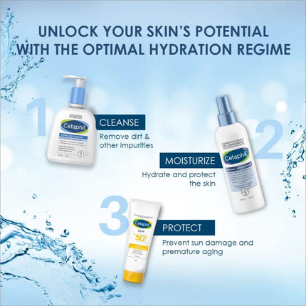 Cetaphil Optimal Hydration Body Spray Moisturizer 207ml -